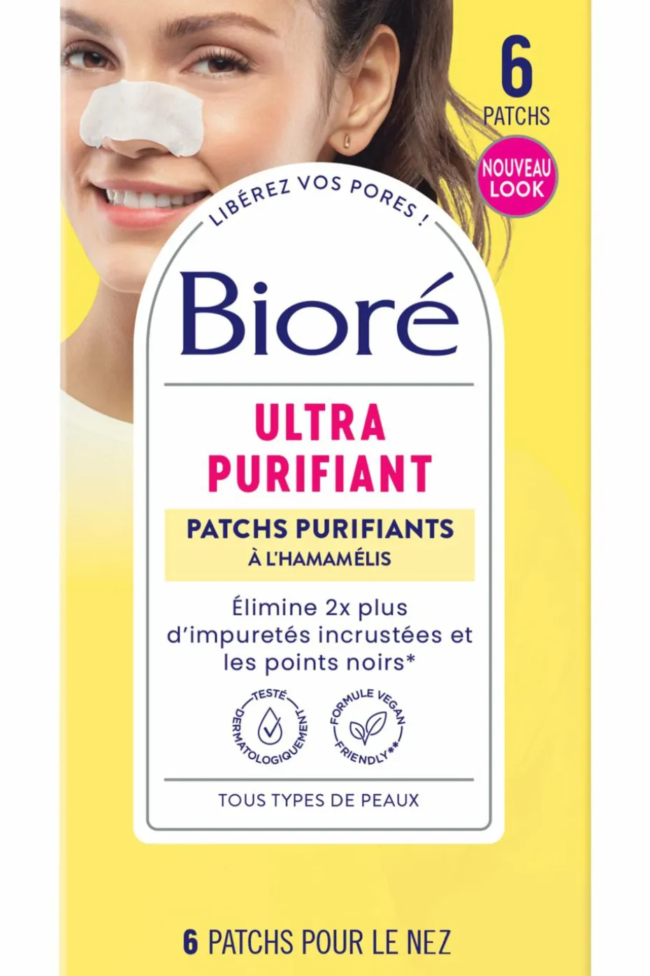 6 patchs ultra purifiants à l’Hamamélis