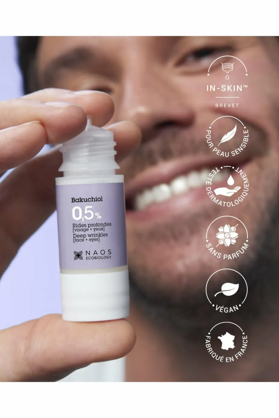 Actif Pur Bakuchiol 0,5% anti-rides