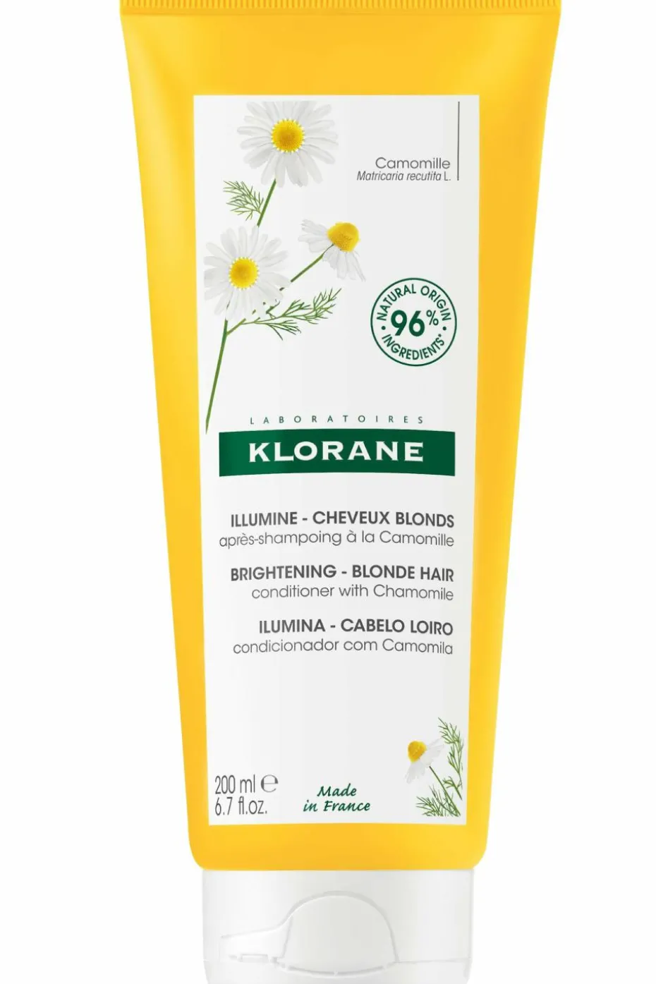 Après-shampoing à la Camomille pour cheveux blonds