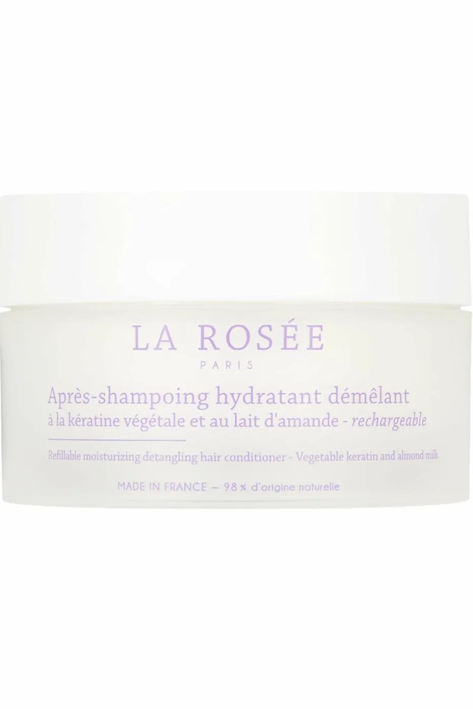 Après-shampoing hydratant démêlant rechargeable