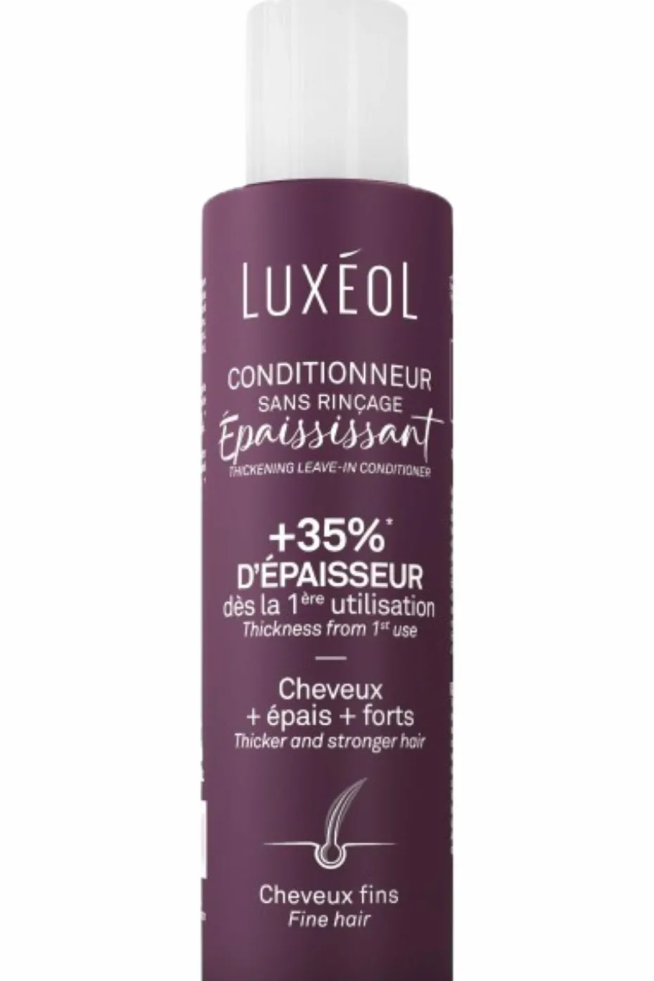 Après-shampoing épaississant sans rinçage