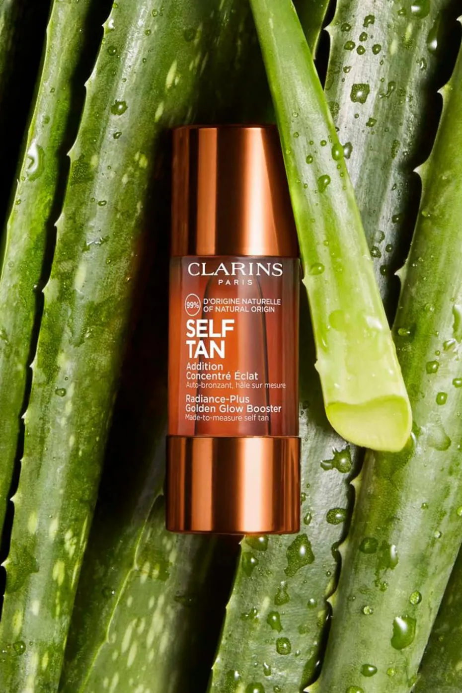 Auto-bronzant visage Addition Concentré Eclat