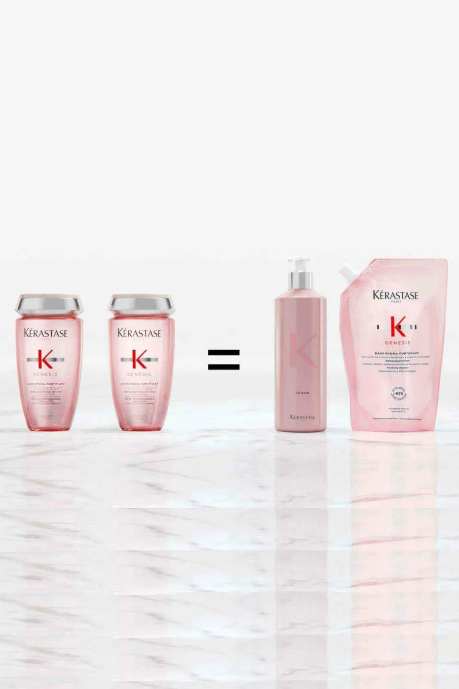 Bain Nutri-Fortifiant Génésis rechargeable
