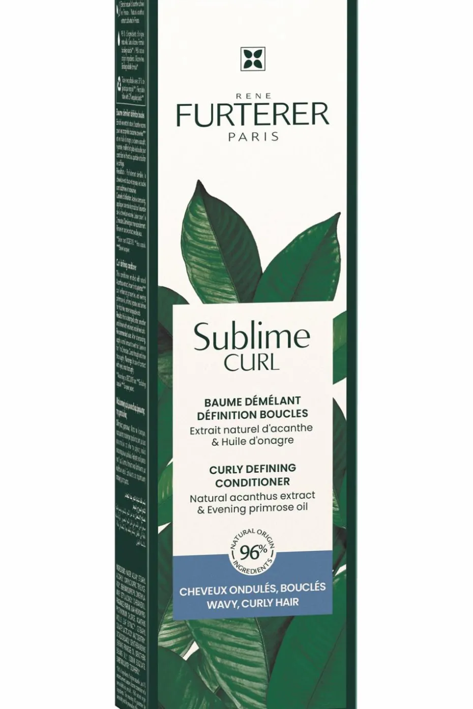 Baume après shampoing démêlant activateur de boucles Sublime Curl