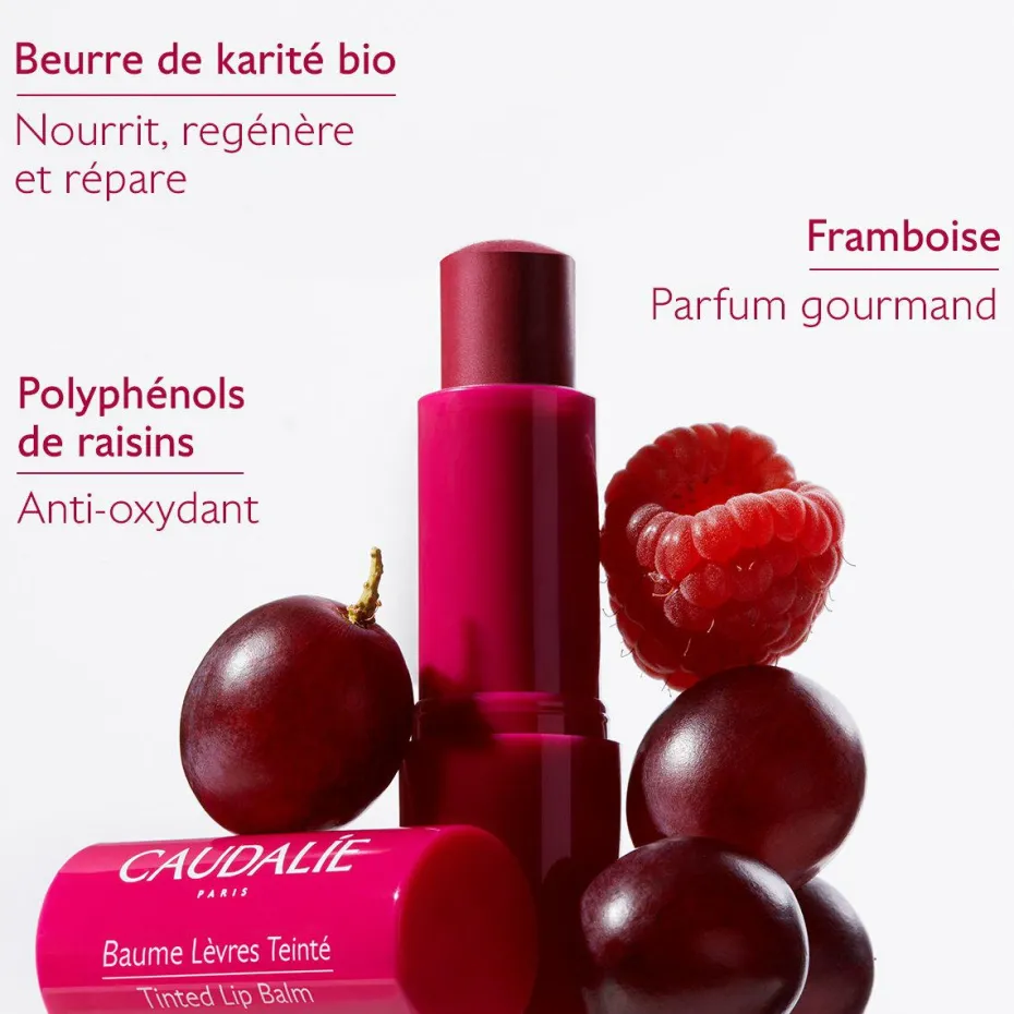 Baume lèvres teinté
