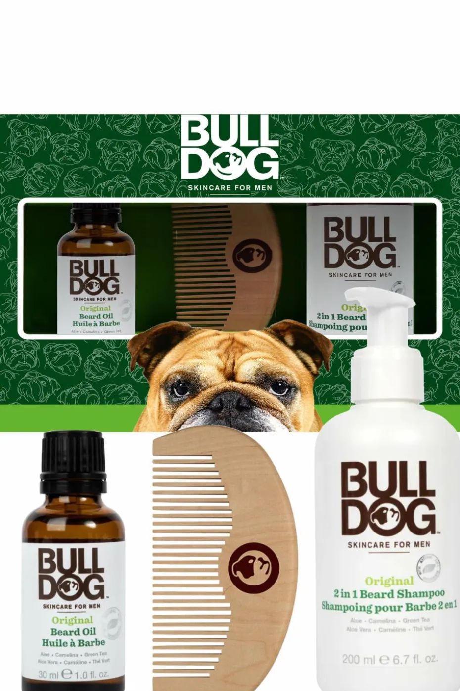 Coffret de soins pour la barbe