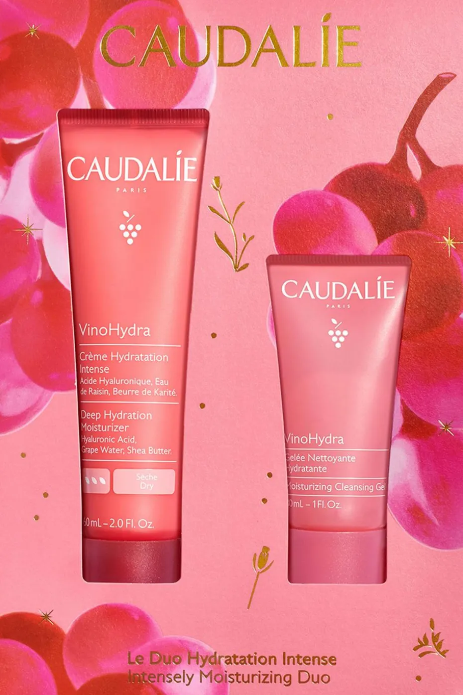 Coffret hydratation vinohydra & gelée nettoyante offerte