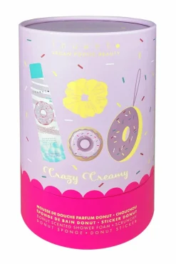 Coffret mousse de bain, éponge & chouchou Donuts