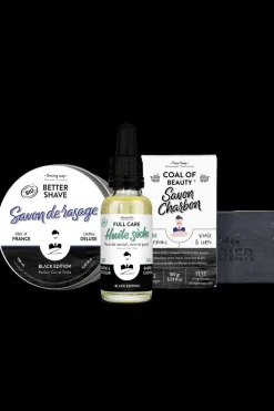 Coffret soin visage pour homme Black Edition