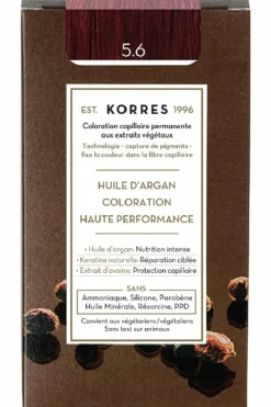 Coloration permanente huile d’argan