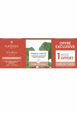 Complément alimentaire cheveux et ongles Vitalfan cure de 3 mois