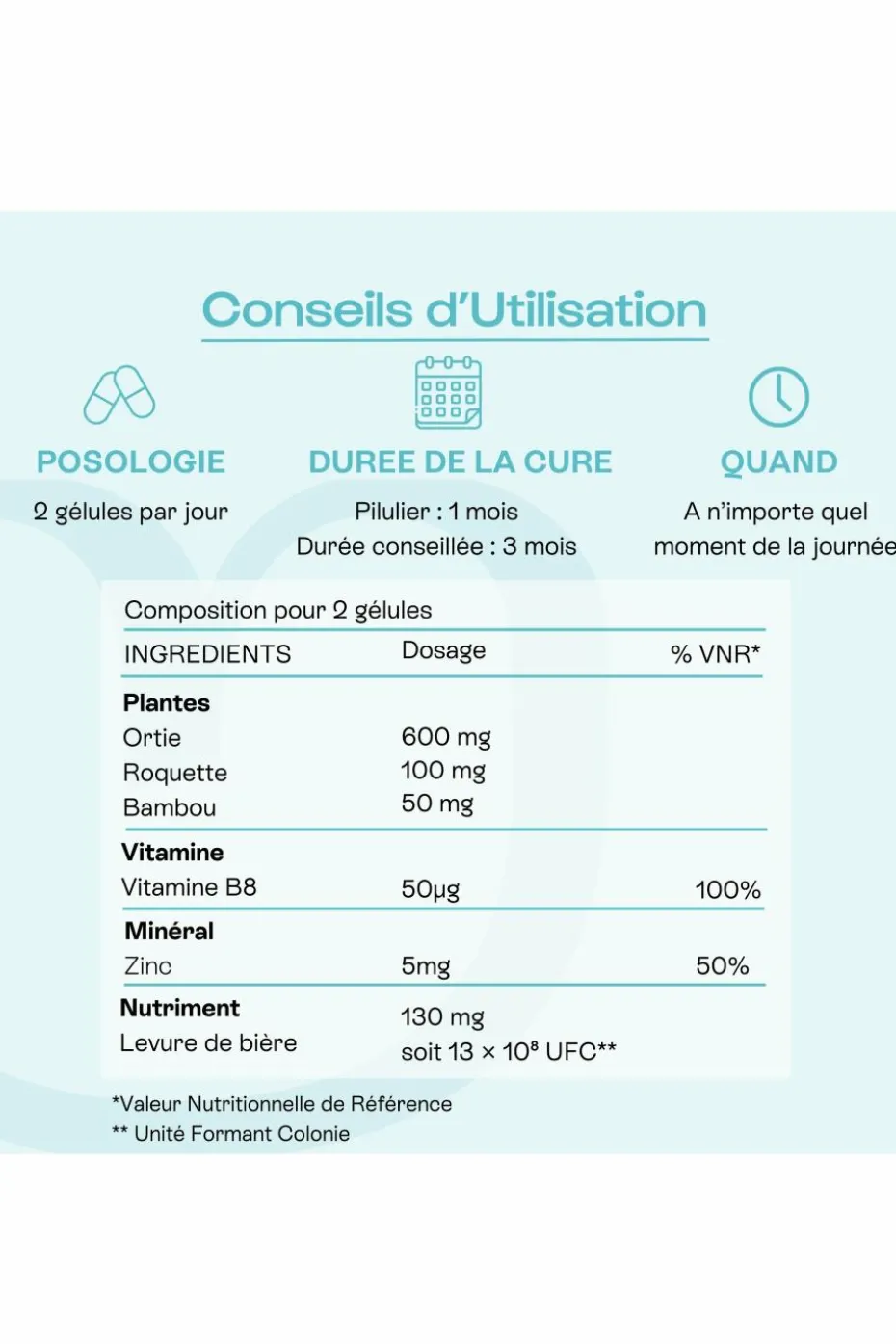 Compléments Alimentaires croissance cheveux Mon Coup de Pousse Nutricosmétique
