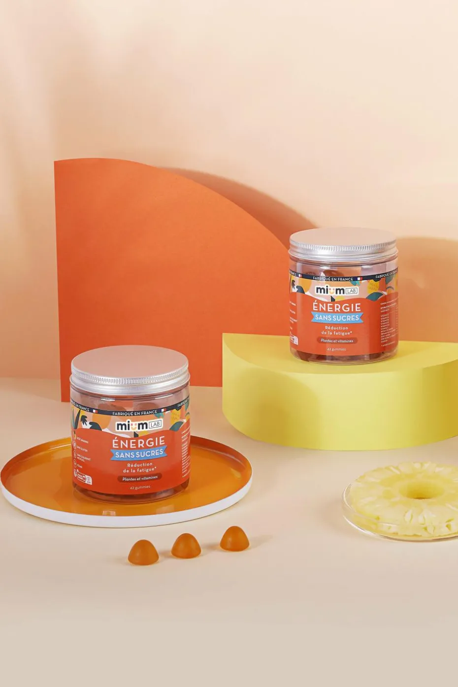 Compléments alimentaires gummies Energie sans sucres