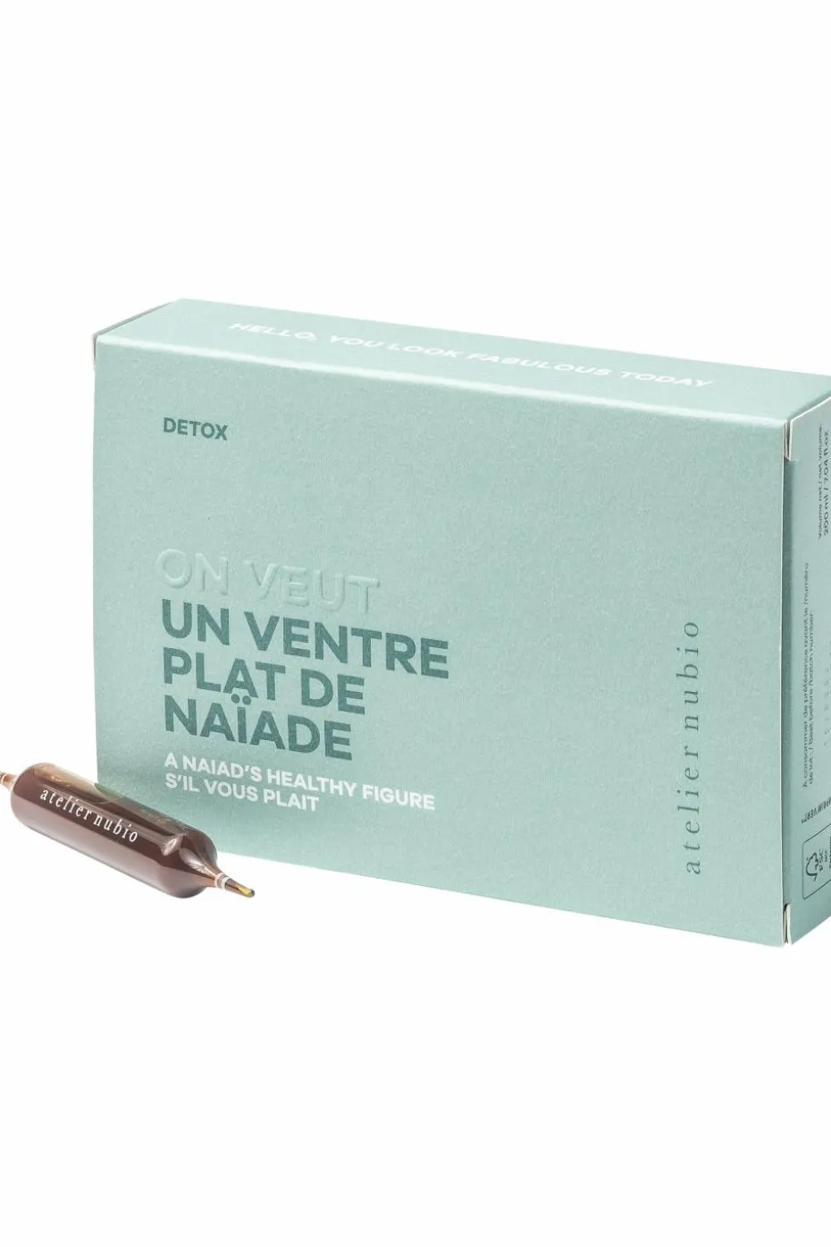 Compléments alimentaires minceur « On veut…un ventre plat de naïade »