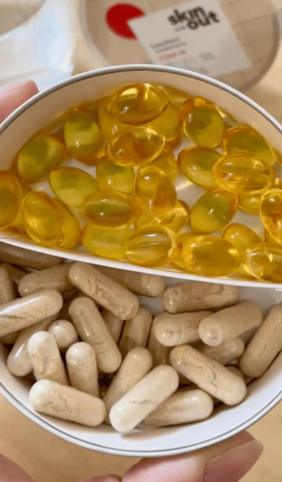 Compléments alimentaires stop boutons Clear in