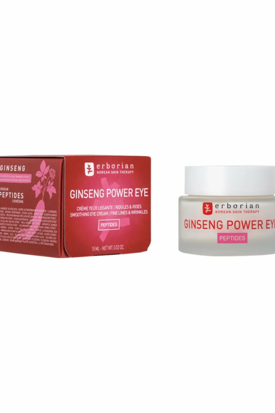Crème contour des yeux lissante anti-âge Ginseng Power