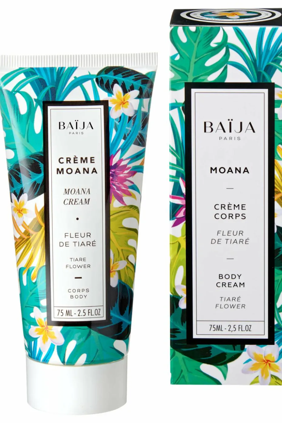 Crème corps à la fleur de tiaré Moana