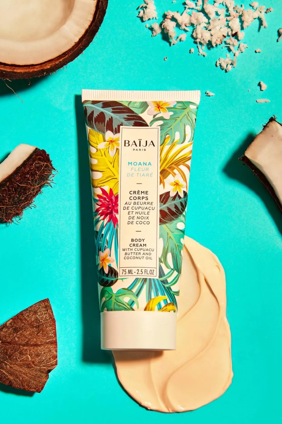 Crème corps à la fleur de tiaré Moana