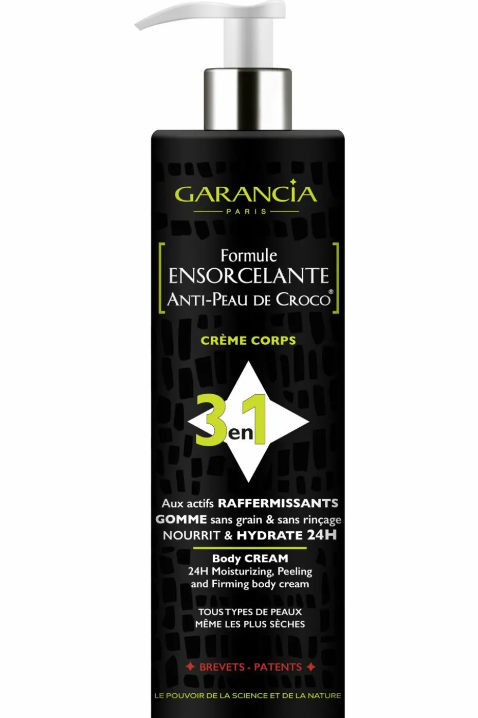 Crème corps 3-en-1 Formule Ensorcelante Anti-Peau de Croco®