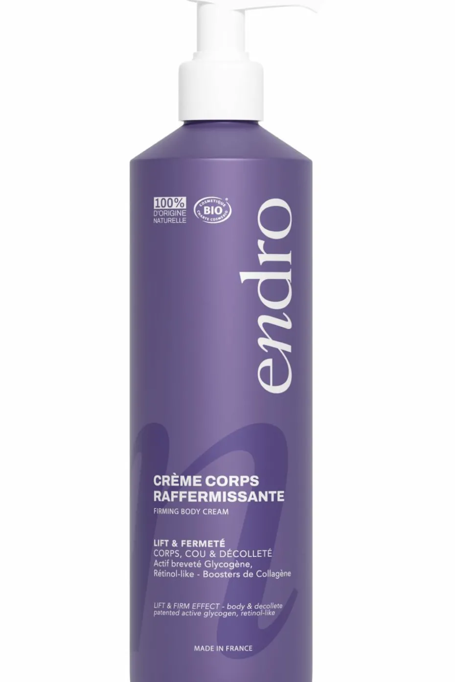 Crème corps raffermissante