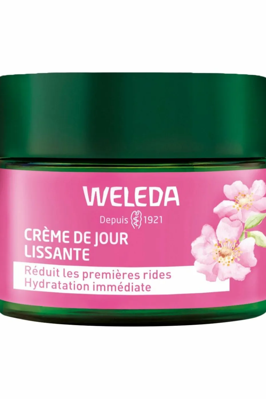 Crème de jour lissante rose musquée & thé blanc