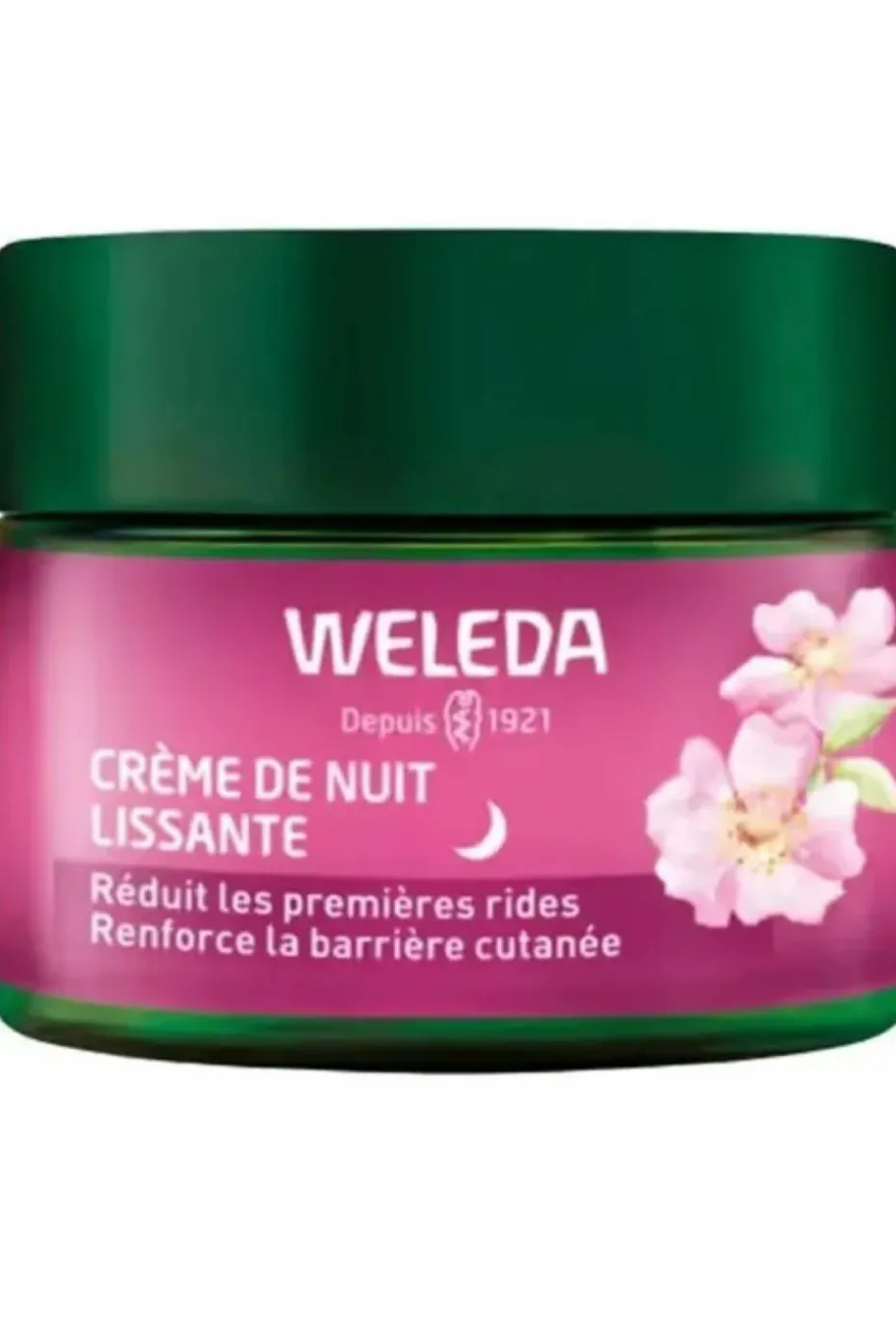 Crème de Nuit lissante Rose musquée & Thé blanc