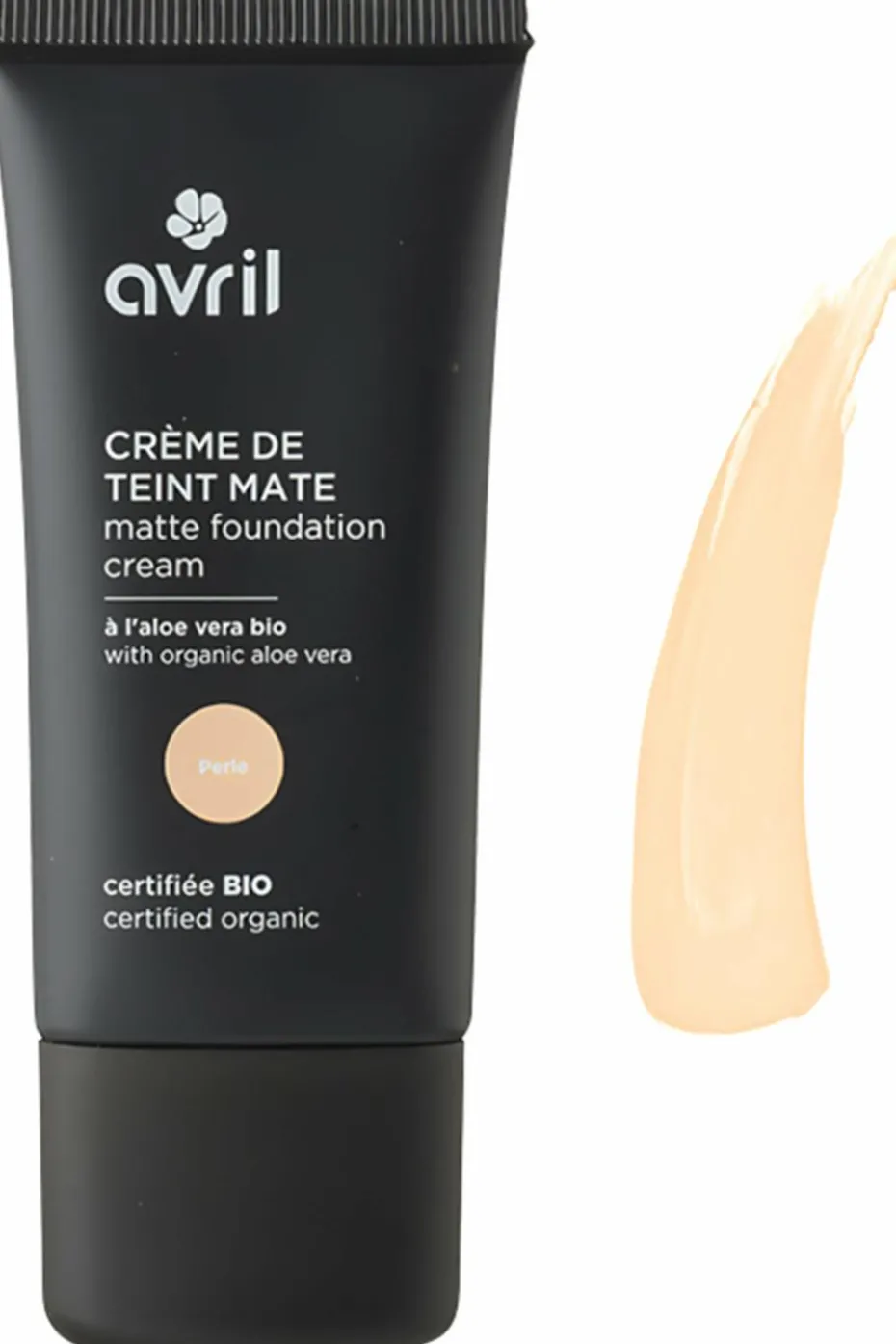 Crème de teint mate certifiée bio