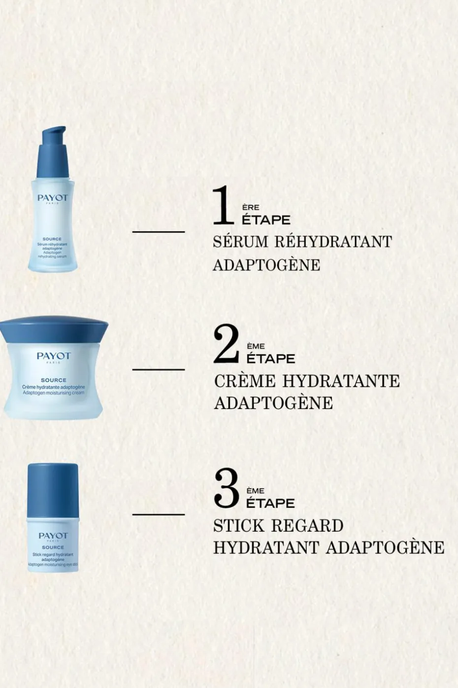 Crème hydratante adaptogène