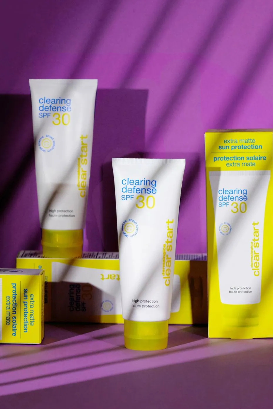 Crème hydratante et matifiante Clearing Defense SPF30