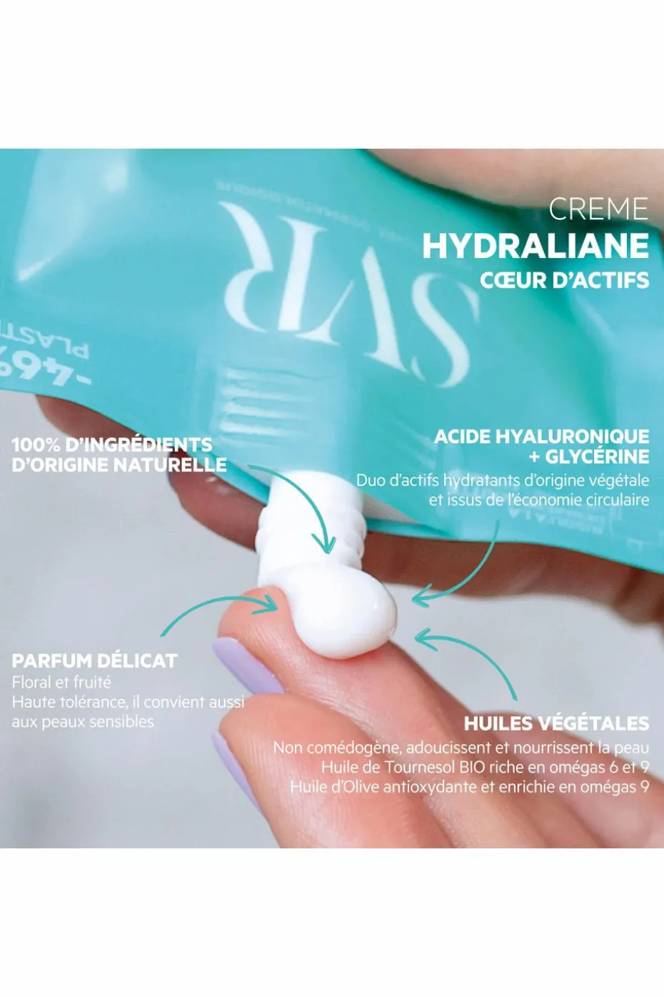Crème hydratante Hydraliane tous types de peaux