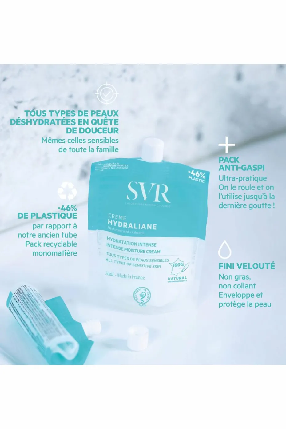 Crème hydratante Hydraliane tous types de peaux