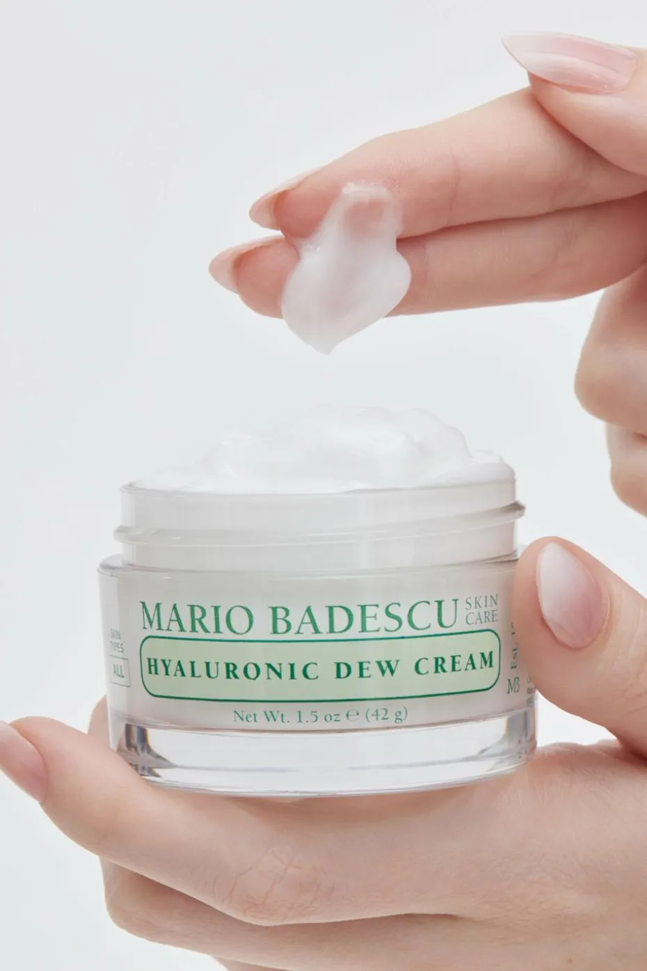 Crème hydratante visage à l’acide hyaluronique