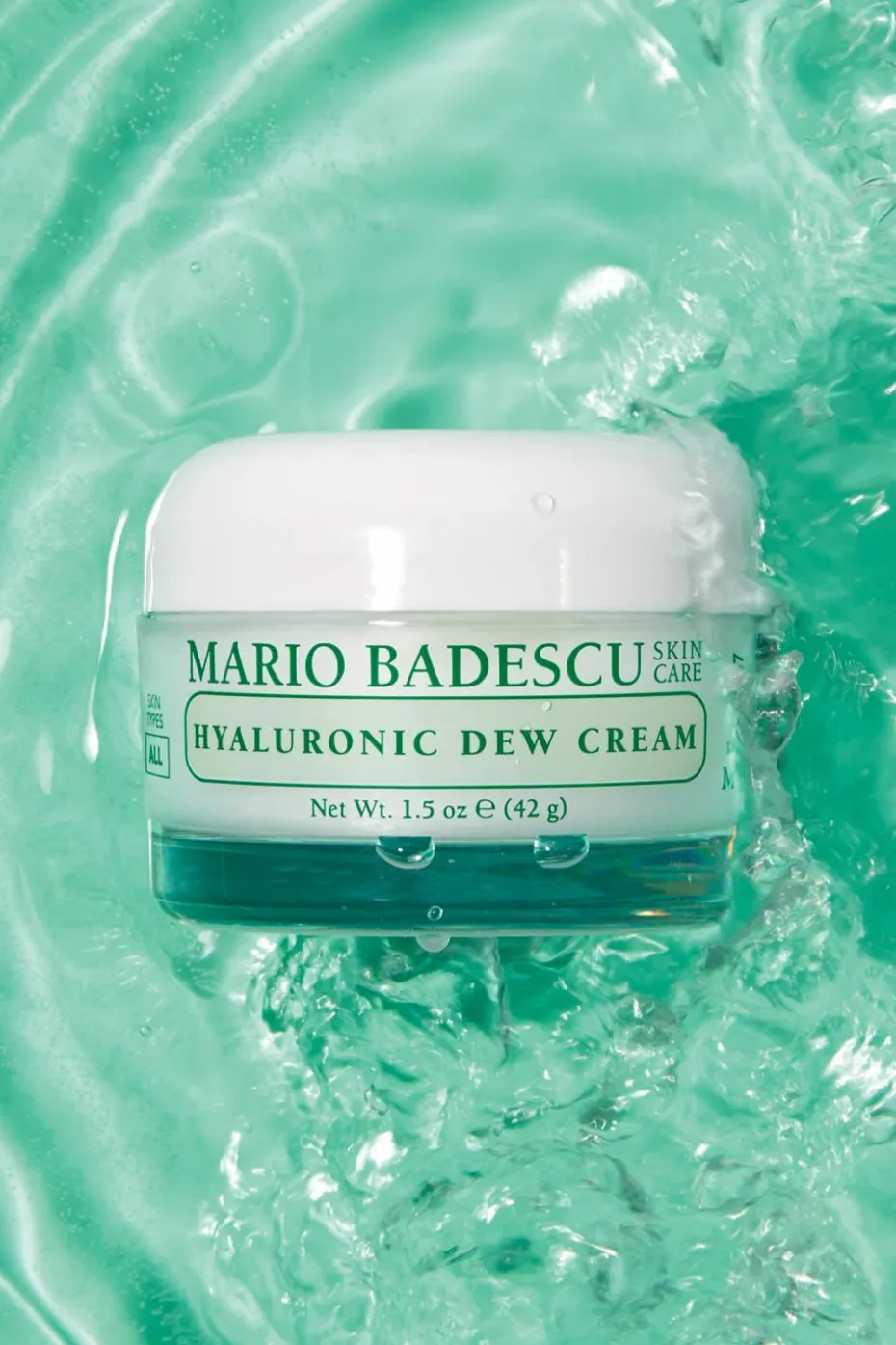 Crème hydratante visage à l’acide hyaluronique