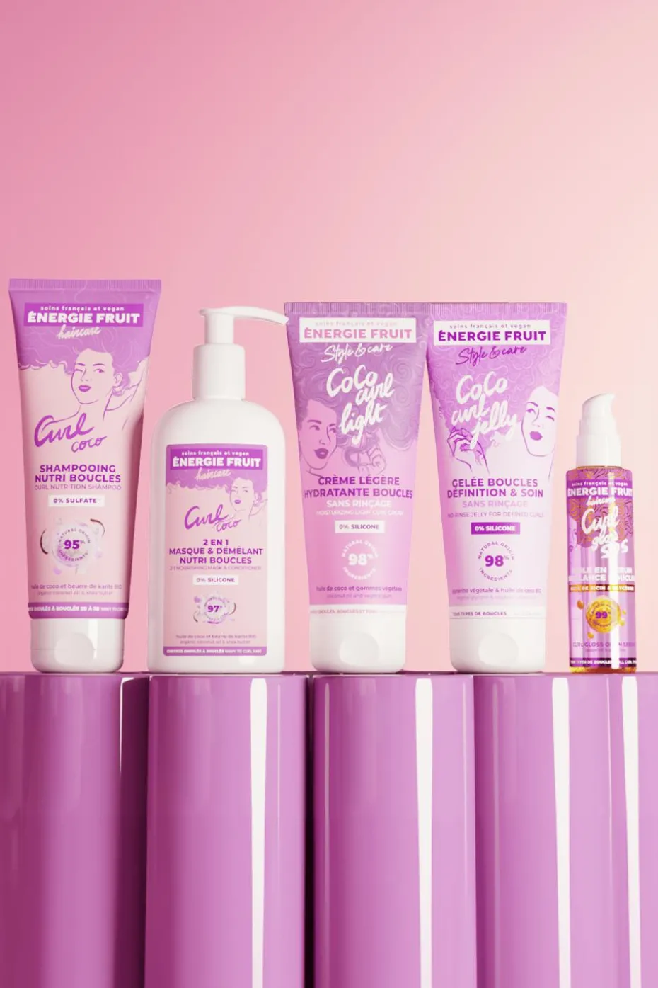 Crème légère hydratante pour cheveux bouclés