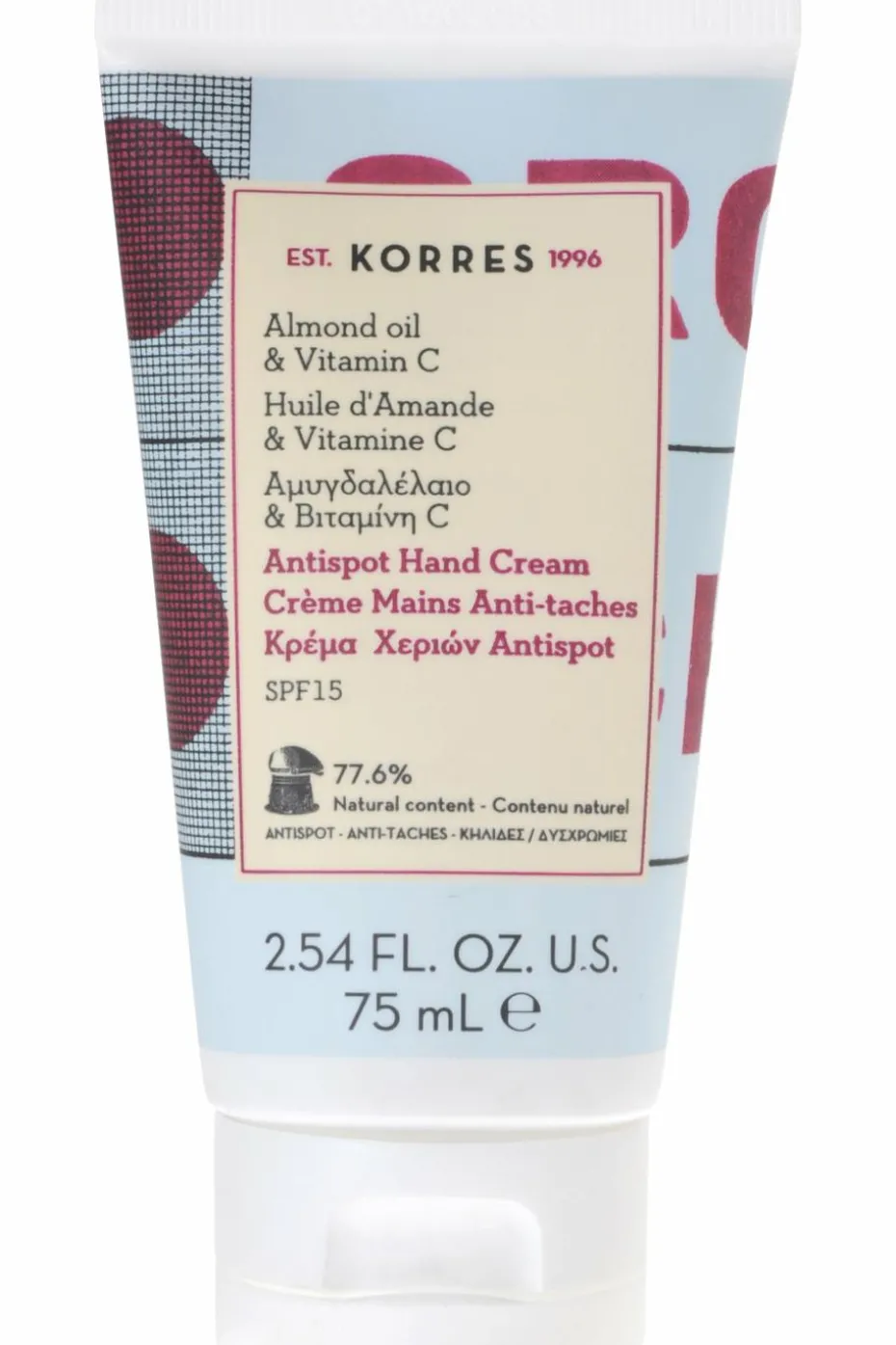 Crème mains anti-taches SPF15