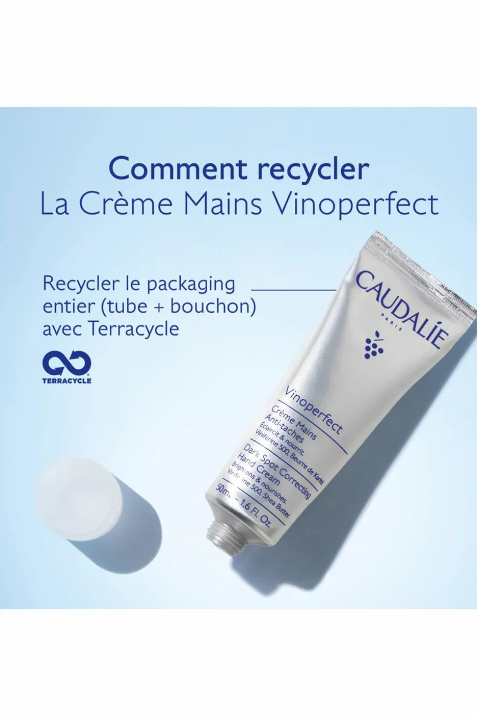 Crème mains anti-taches Vinoperfect