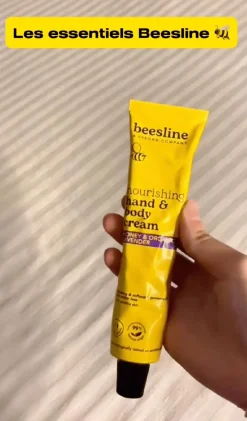 Crème nourrissante mains et corps miel et lavande bio