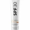 Crème solaire minérale visage anti-âge SPF30