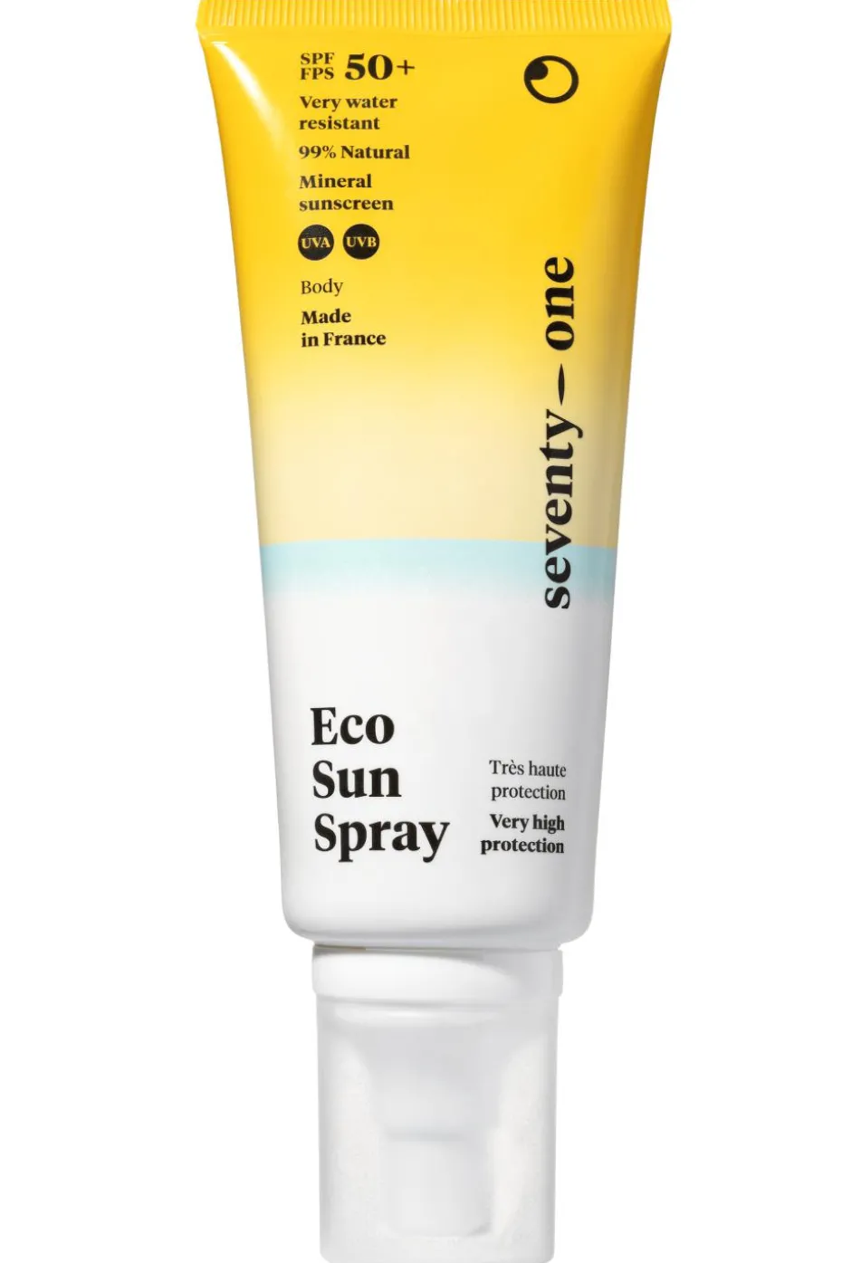 Crème solaire visage & corps minérale spray invisible SPF50+