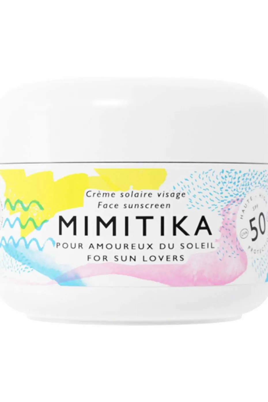 Crème solaire visage SP50