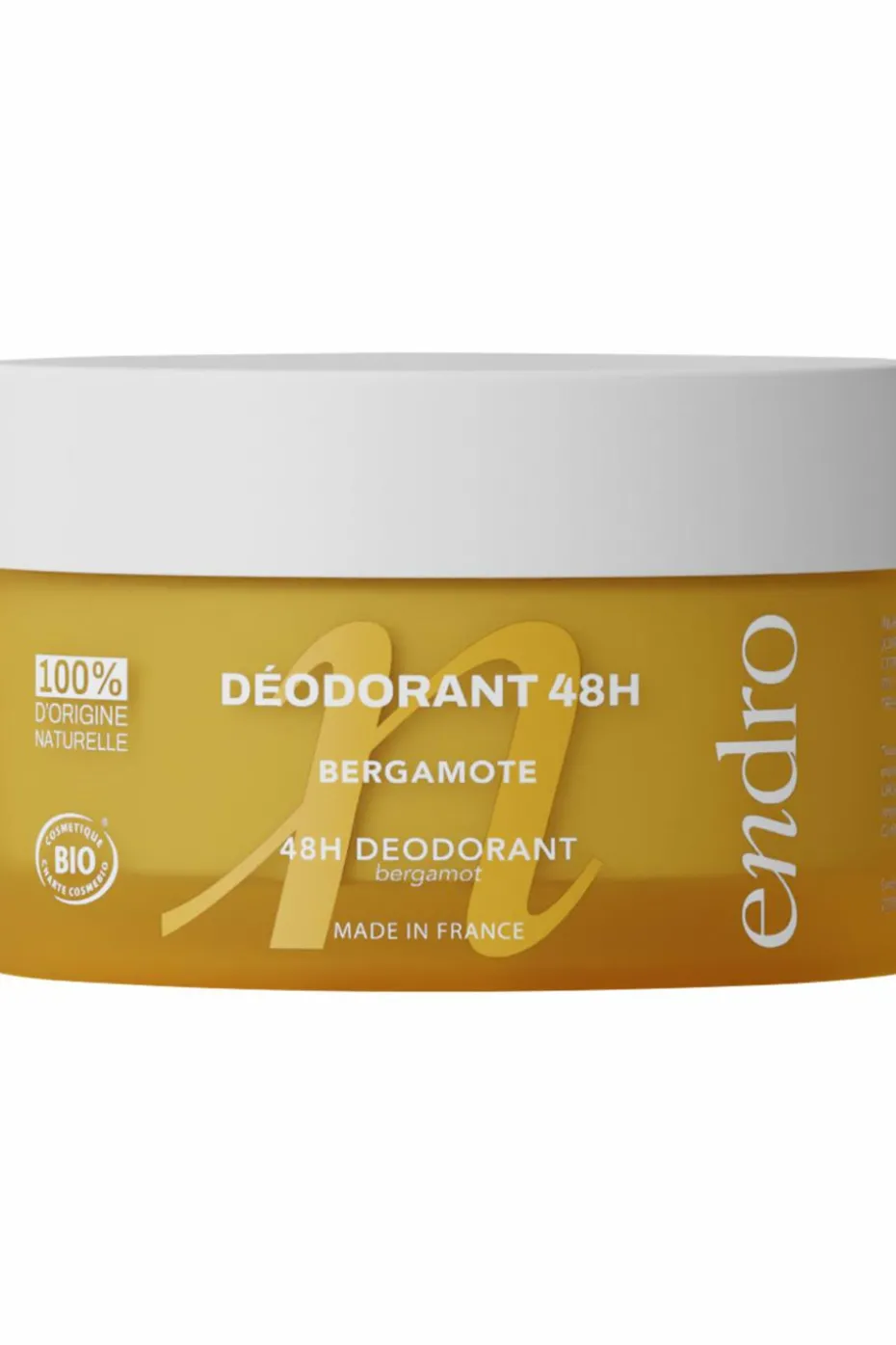 Déodorant baume 48h bergamote