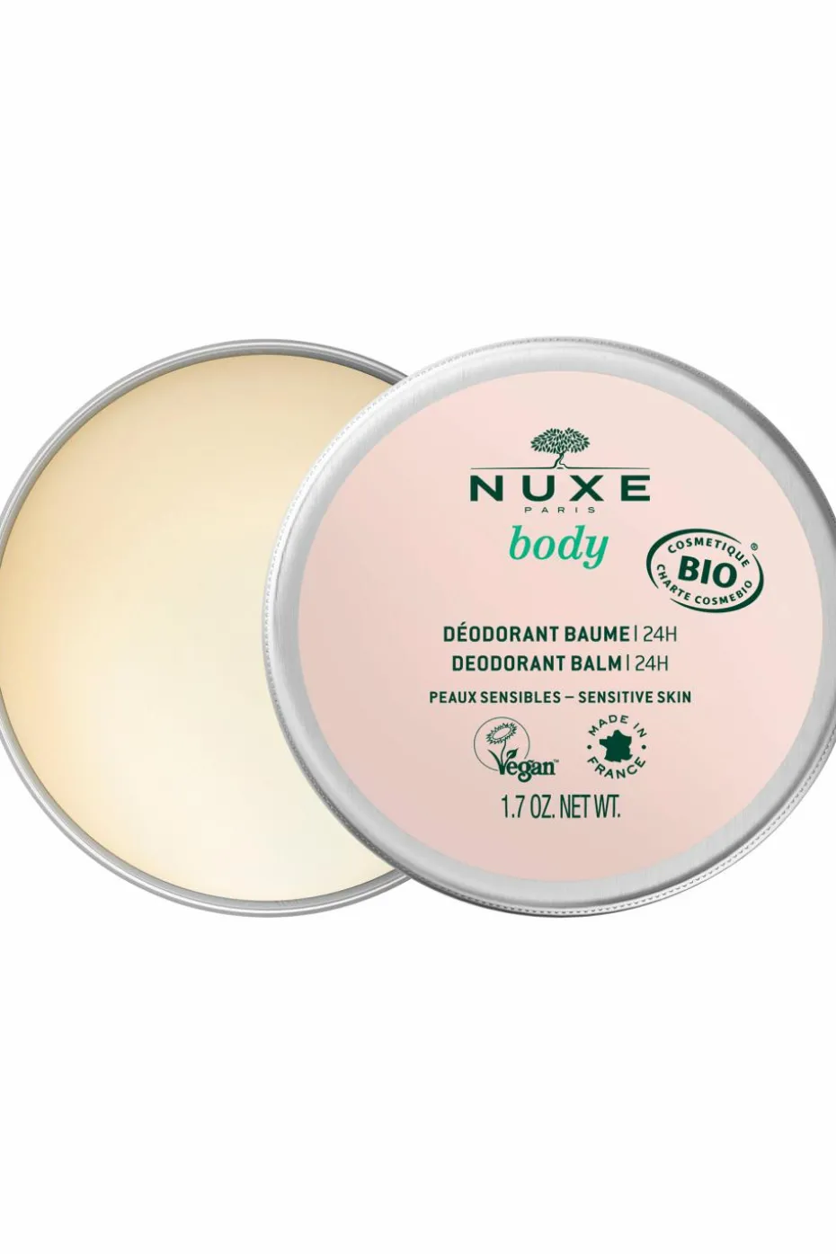 Déodorant baume peaux sensibles bio