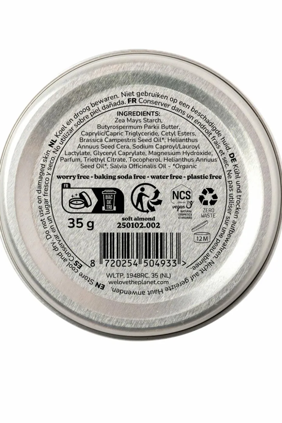 Déodorant crème Soft Almond