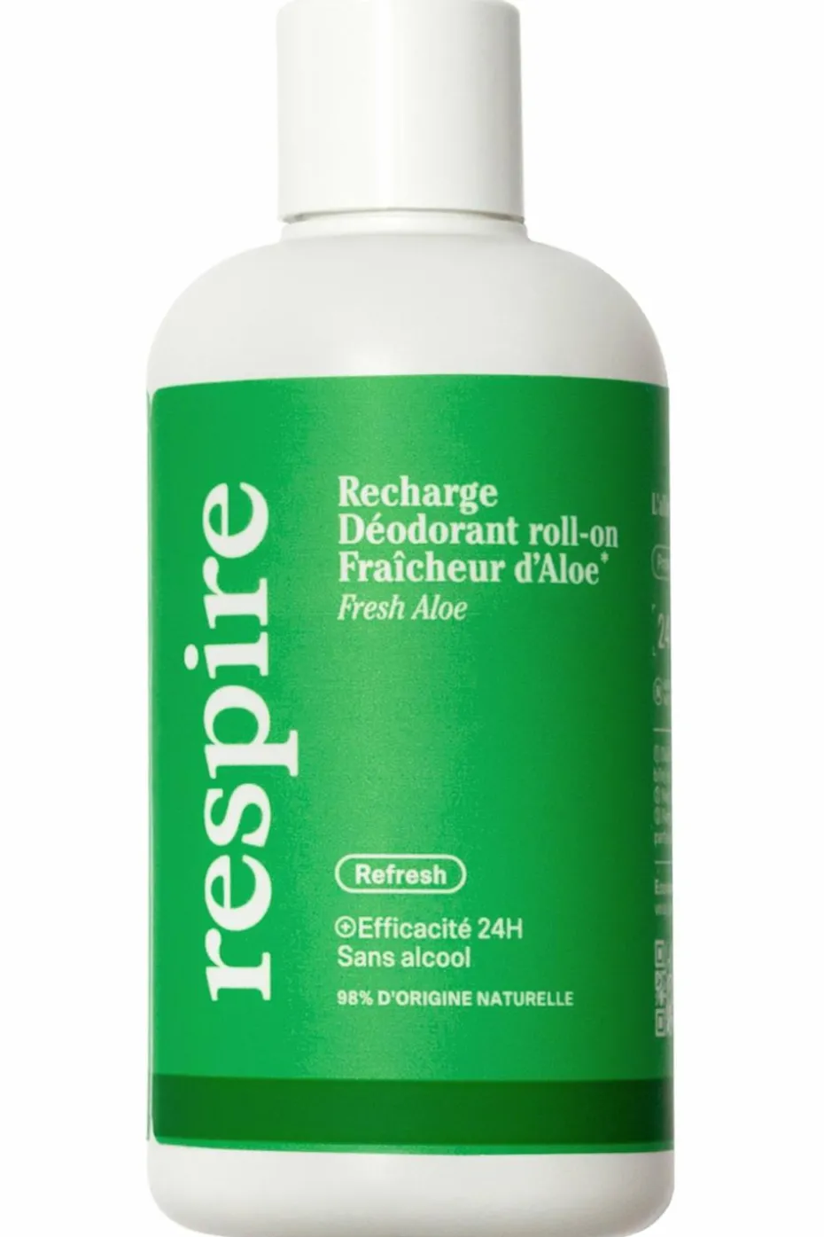 Déodorant roll-on Fraîcheur d’aloe rechargeable