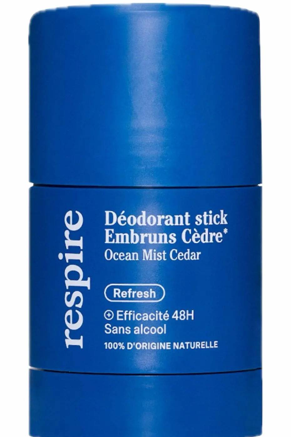 Déodorant stick Embruns cèdre rechargeable