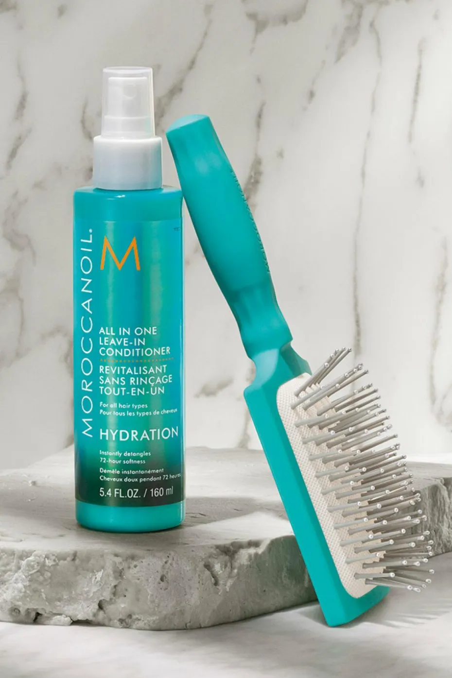 Duo démêlant idéal avec mini brosse offerte
