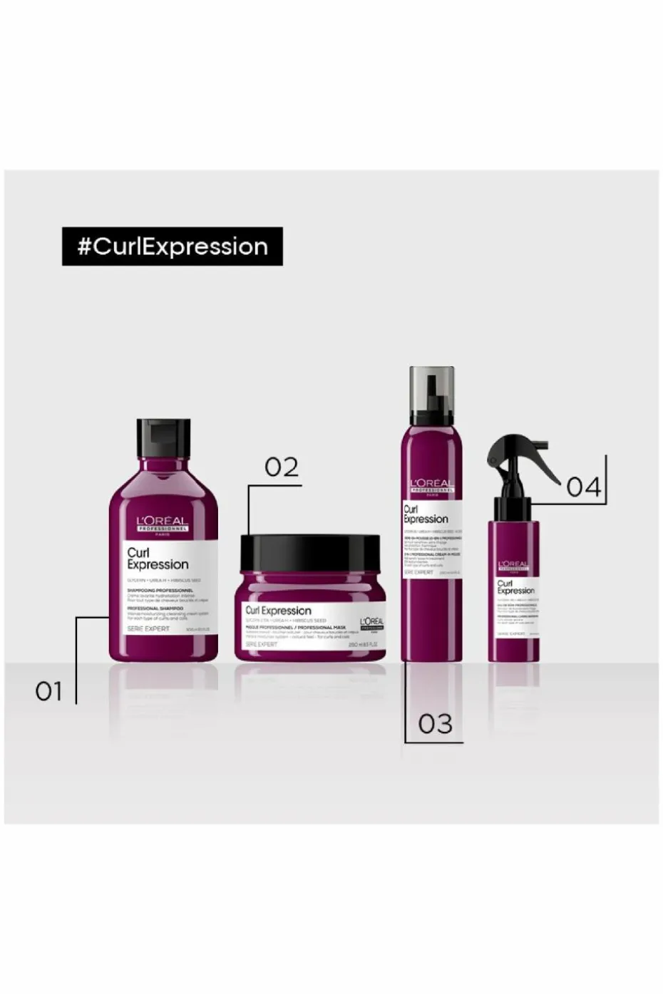 Eau de Soin sans rinçage raviveur de boucles Curl Expression