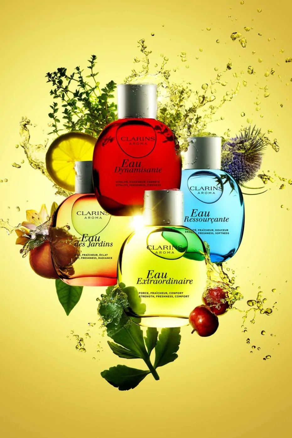 Eau de soins parfumée Eau Ressourçante