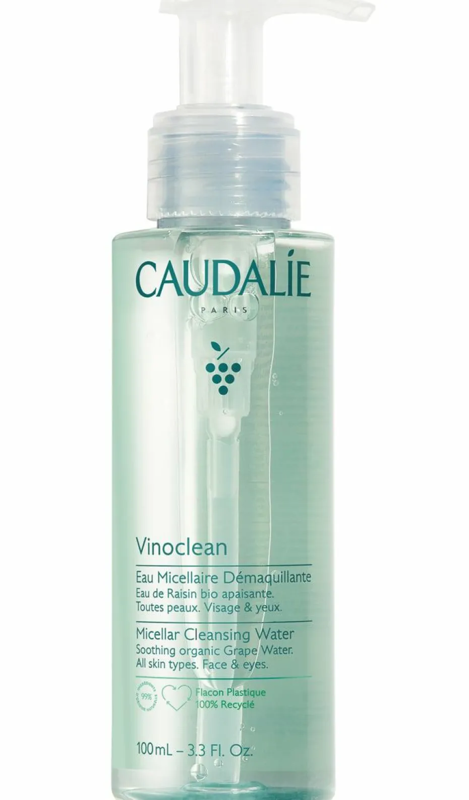 Eau micellaire démaquillante Vinoclean