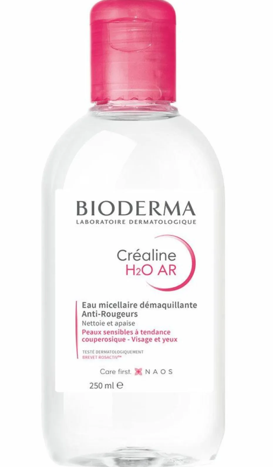 Eau Micellaire démaquillante anti-rougeur Créaline H2O